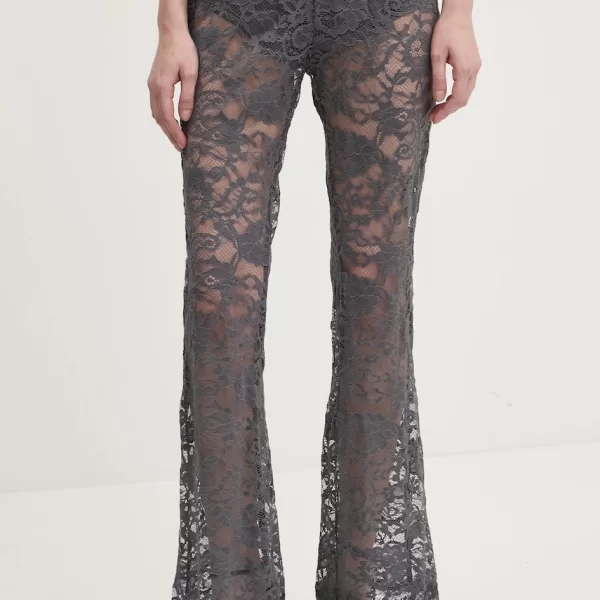 Never Fully Dressed Παντελόνι Never Fully Dressed Charcoal Lace