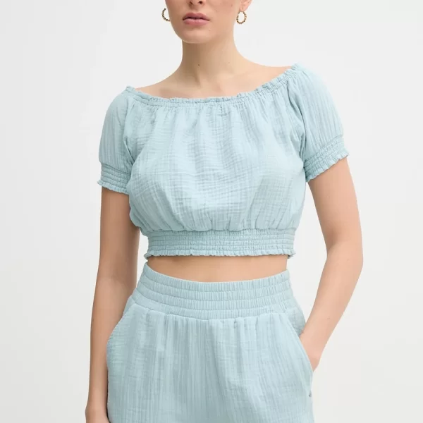 DKNY Βαμβακερή μπλούζα Dkny