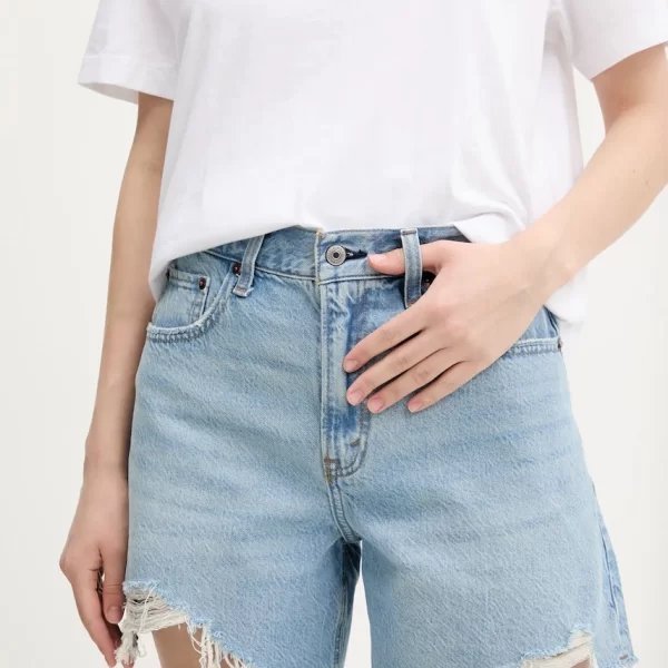Τζιν σορτς Abercrombie & Fitch