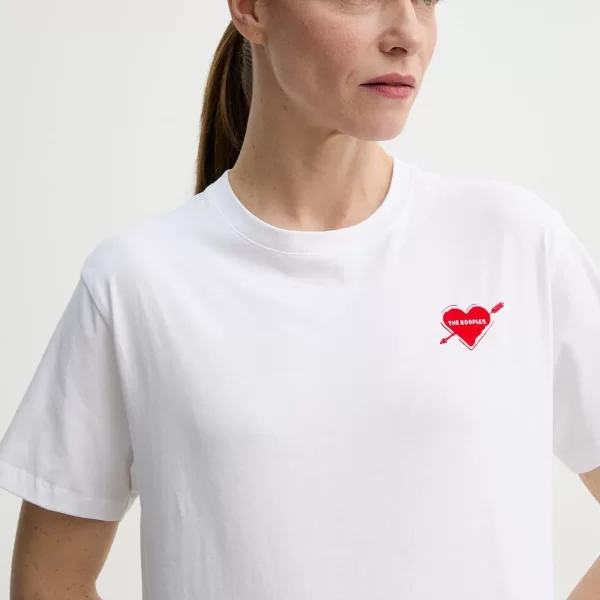 THE KOOPLES Βαμβακερό μπλουζάκι The Kooples