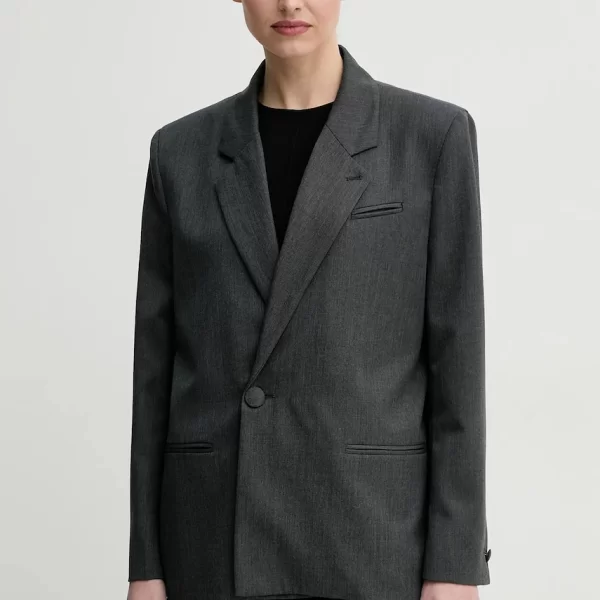 Μπλέιζερ με μίγμα μαλλιού Won Hundred