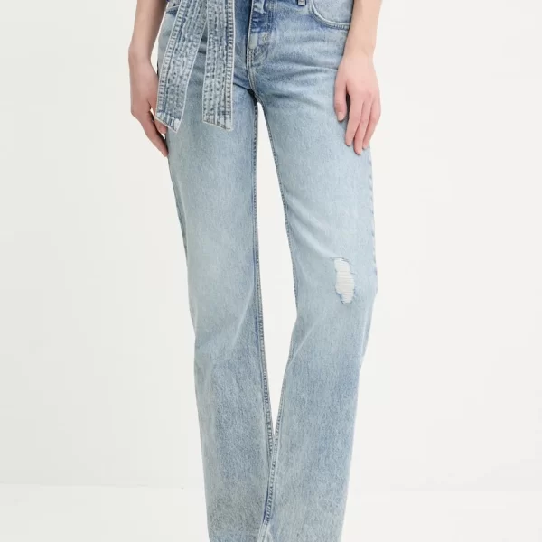 Βαμβακερό τζιν Hugo Blue