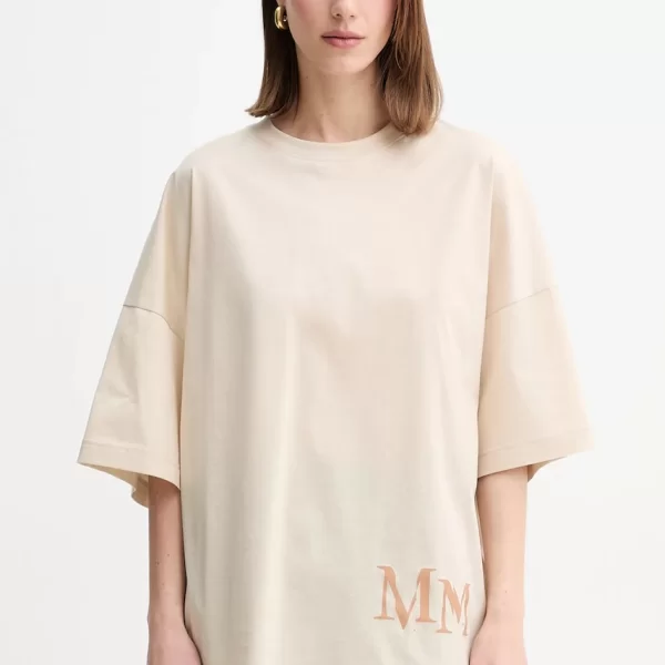 MM by Max Mara Βαμβακερό μπλουζάκι MM by Max Mara