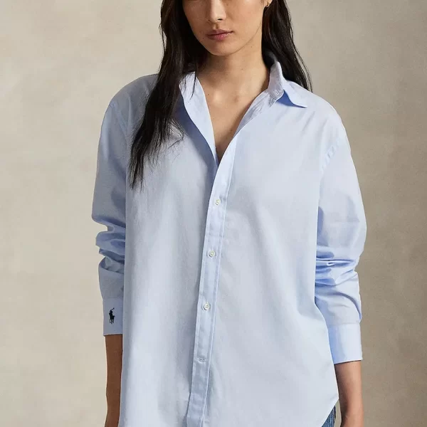 Βαμβακερό πουκάμισο Polo Ralph Lauren Long Sleeve Light Shirt