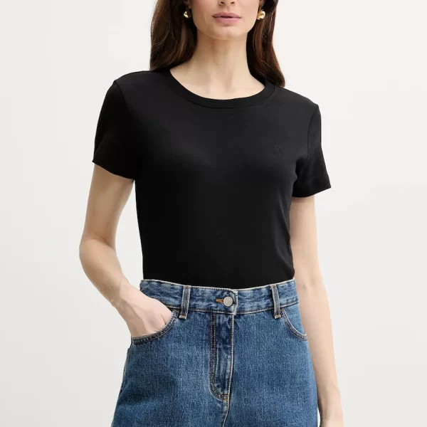 MARELLA Βαμβακερό μπλουζάκι Marella LANGUE