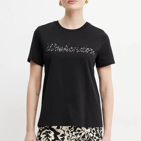 WEEKEND MAX MARA Βαμβακερό μπλουζάκι Weekend Max Mara