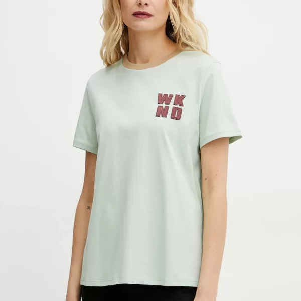 WEEKEND MAX MARA Βαμβακερό μπλουζάκι Weekend Max Mara