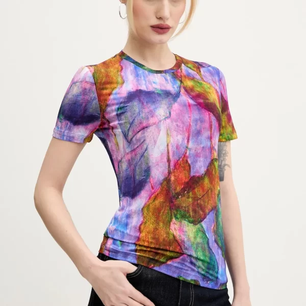 Μπλουζάκι Desigual YELLOWSTONE