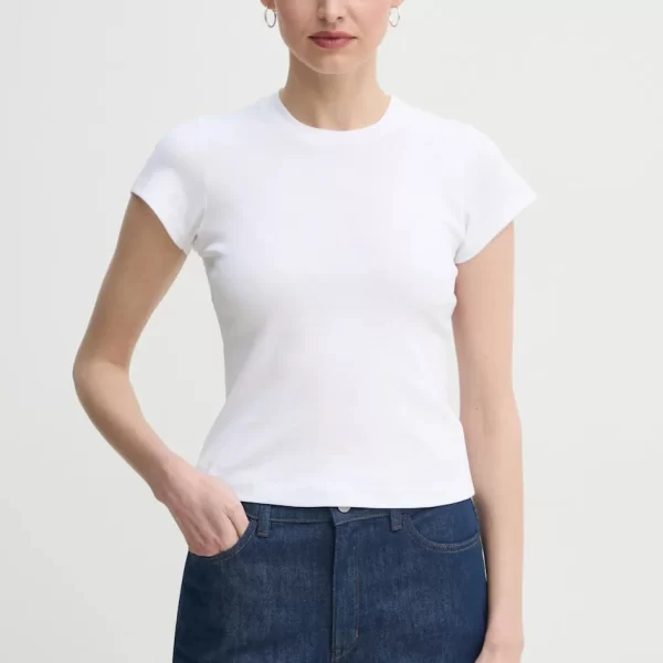 Βαμβακερό μπλουζάκι A.L.C. Avery