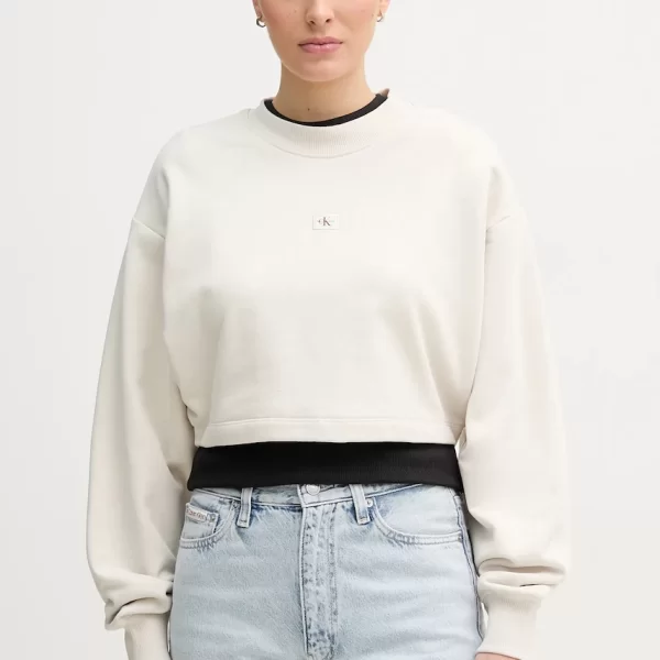 Βαμβακερή μπλούζα Calvin Klein Jeans