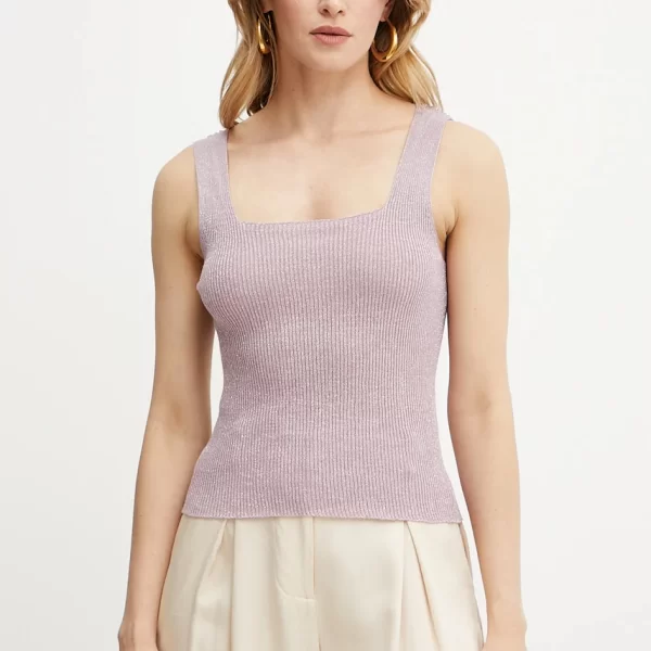 TWINSET Τοπ από λινό μείγμα Twinset