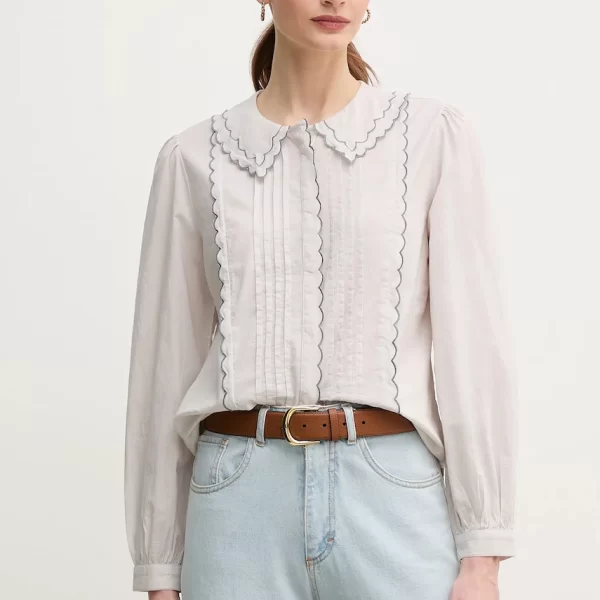 Βαμβακερό πουκάμισο Hoss Intropia