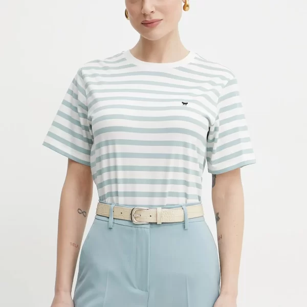 WEEKEND MAX MARA Βαμβακερό μπλουζάκι Weekend Max Mara