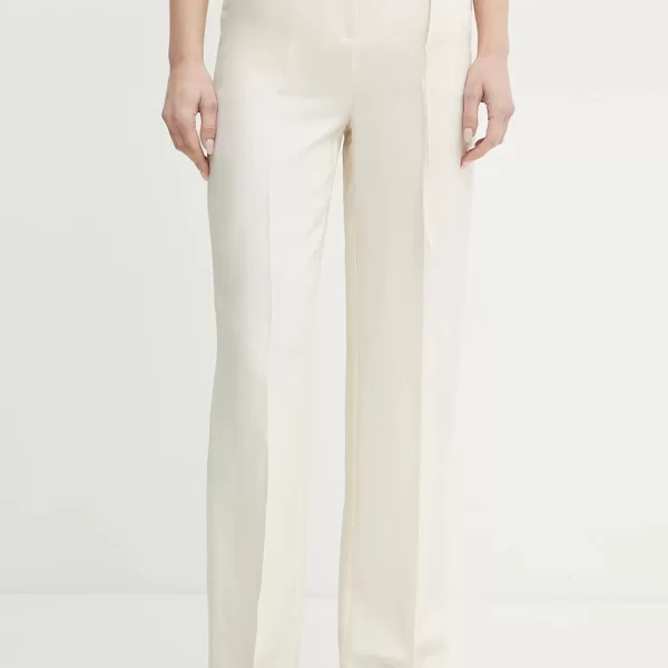 Παντελόνι με λινό μείγμα Patrizia Pepe