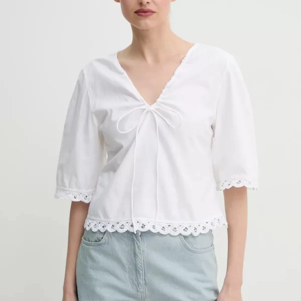 BY MALENE BIRGER Βαμβακερή μπλούζα By Malene Birger ULRIKKE