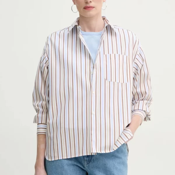 Βαμβακερό πουκάμισο A.P.C. chemise stephanie