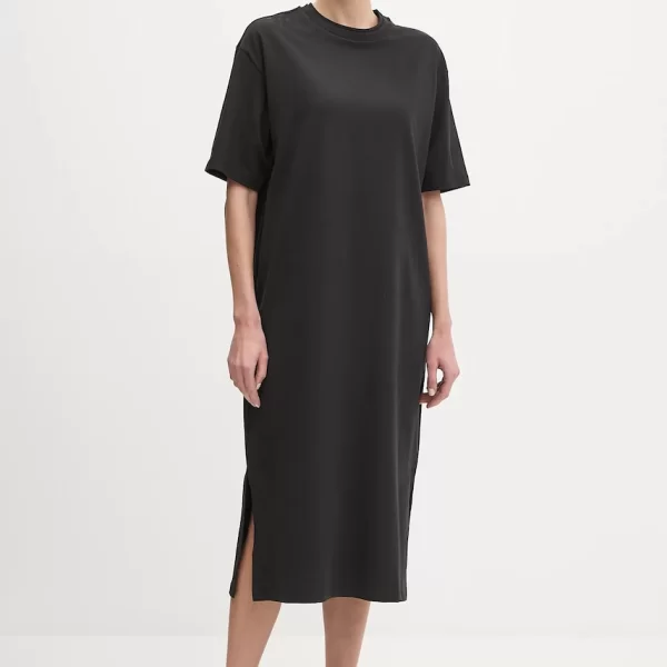 Βαμβακερό φόρεμα The North Face Oversized