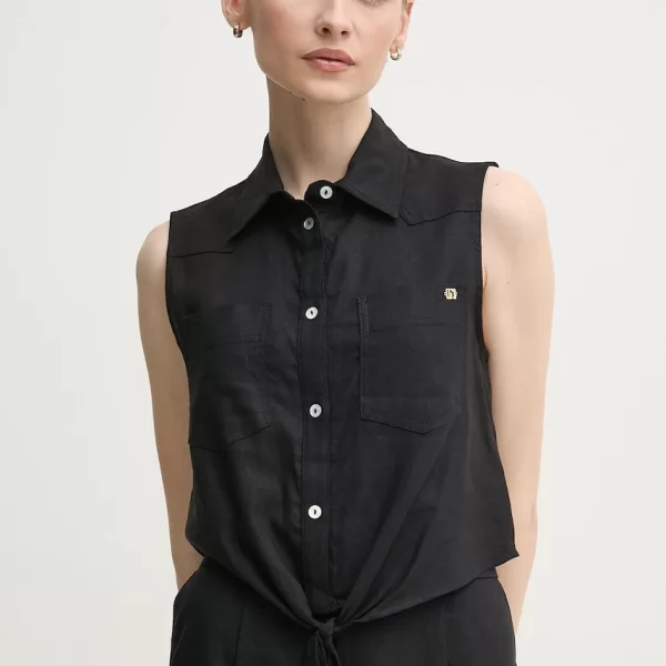 Gaudi Πουκάμισο από λινό Gaudi