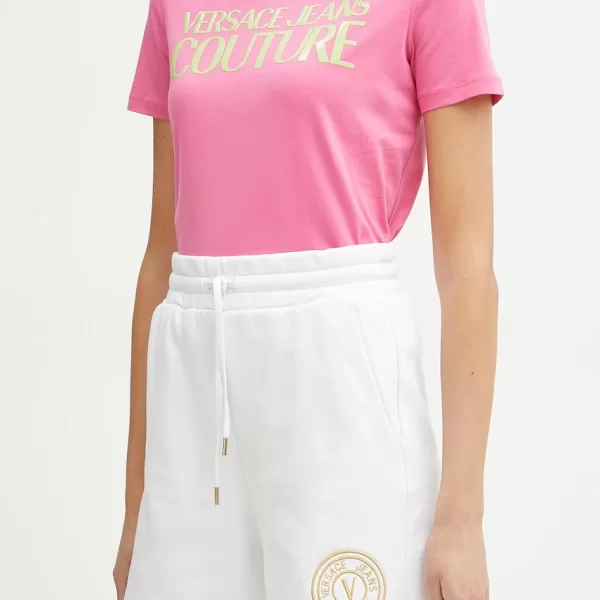 Βαμβακερό σορτσάκι Versace Jeans Couture