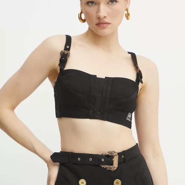 Τζιν τοπ Versace Jeans Couture