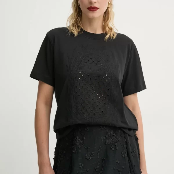 Βαμβακερό μπλουζάκι MUNTHE FENELLA