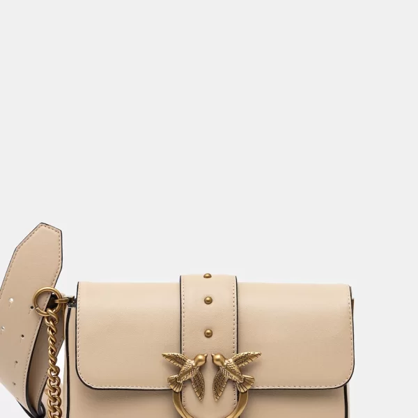 Δερμάτινη τσάντα Pinko