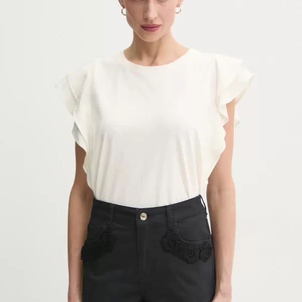 Βαμβακερό μπλουζάκι Liu Jo