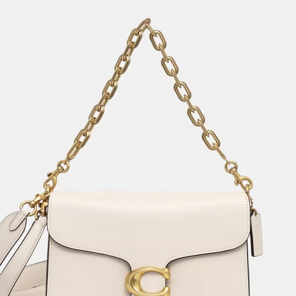 Δερμάτινη τσάντα Coach TABBY