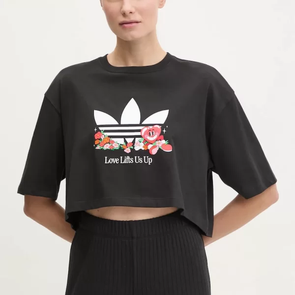 Βαμβακερό μπλουζάκι adidas Originals Nelson