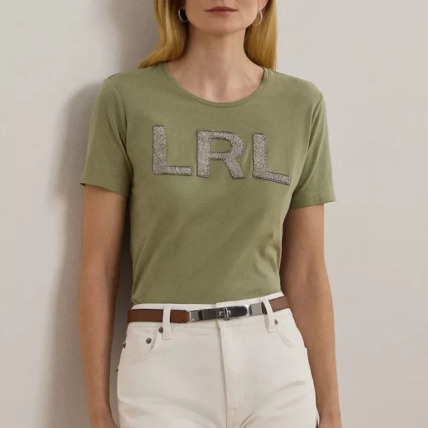 Βαμβακερό μπλουζάκι Lauren Ralph Lauren