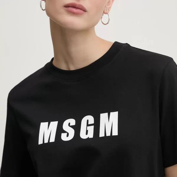 Βαμβακερό μπλουζάκι MSGM