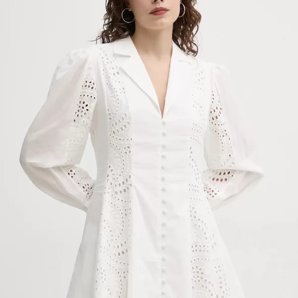 Βαμβακερό φόρεμα ISABELLE BLANCHE