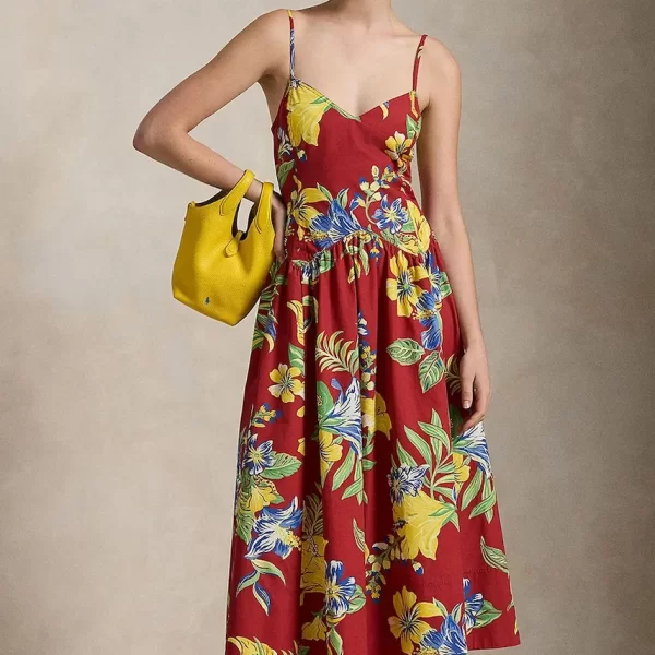 Βαμβακερό φόρεμα Polo Ralph Lauren