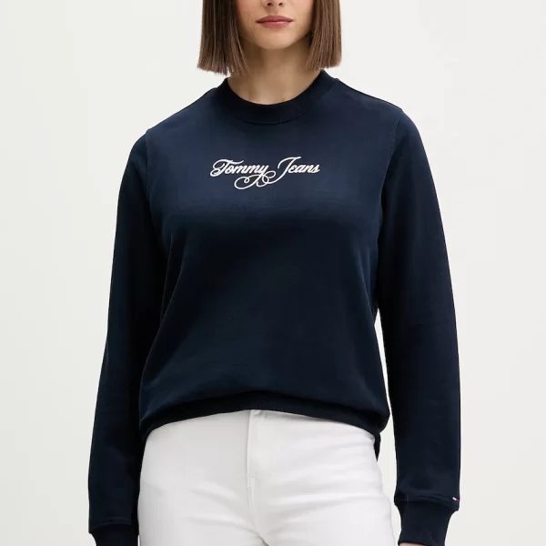 Βαμβακερή μπλούζα Tommy Jeans