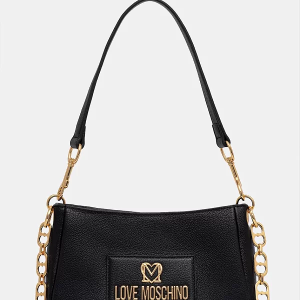 Love Moschino Δερμάτινη τσάντα Love Moschino