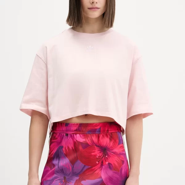 Βαμβακερό μπλουζάκι adidas Originals