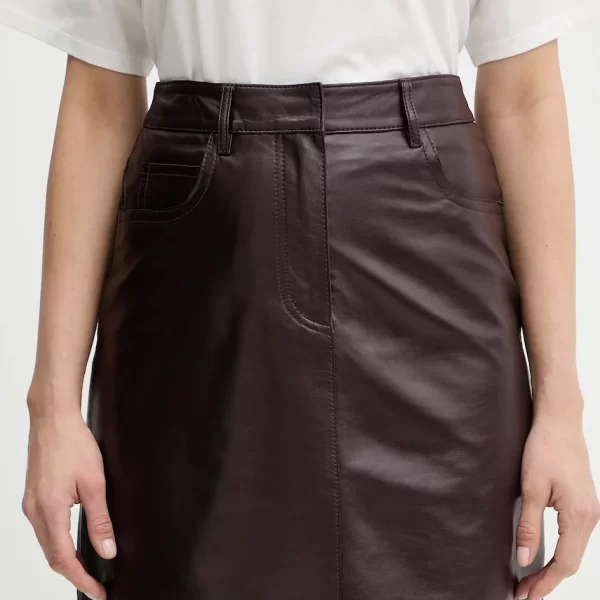 WEEKEND MAX MARA Δερμάτινη φούστα Weekend Max Mara ONCIA