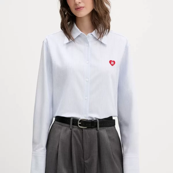 Βαμβακερό πουκάμισο HUGO Erselia San Jared-C