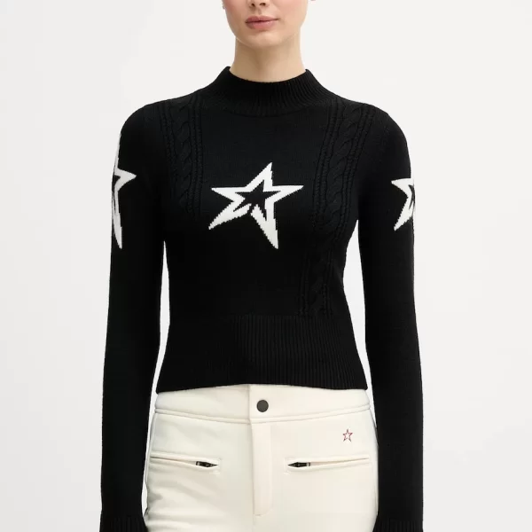 PERFECT MOMENT Πουλόβερ από μαλλί μερινός Perfect Moment Cable