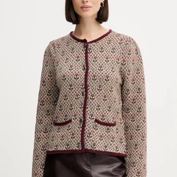 Ζακέτα με προσθήκη μαλλιού Hoss Intropia