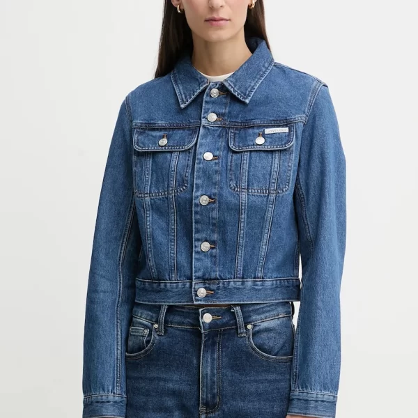 Τζιν μπουφάν Calvin Klein Jeans