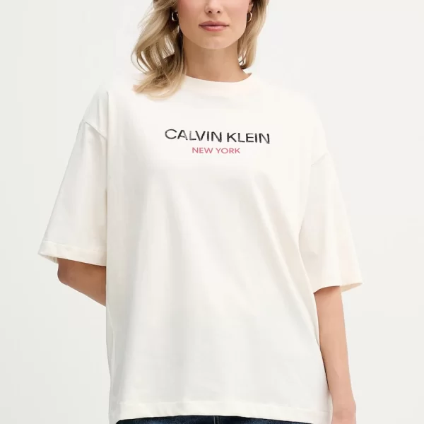 Βαμβακερό μπλουζάκι Calvin Klein Jeans