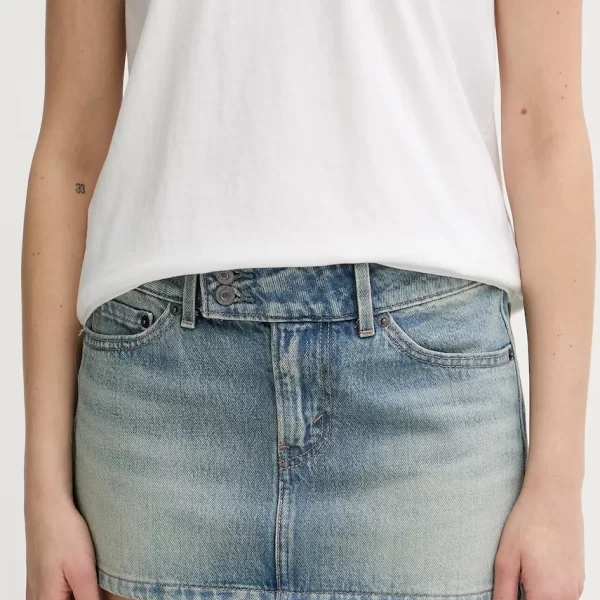 Levi's Τζιν φούστα Levi's SUPERLOW MINI