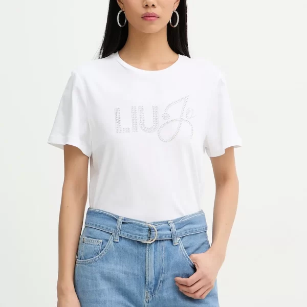 Βαμβακερό μπλουζάκι Liu Jo