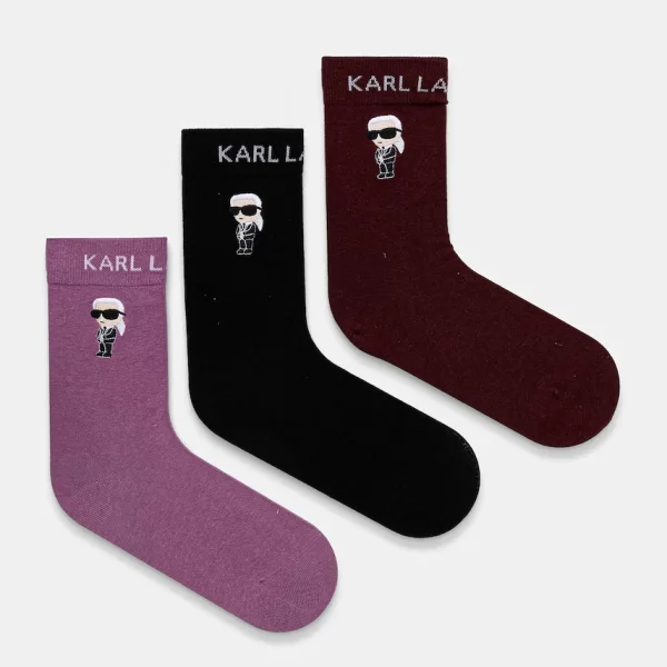 Κάλτσες Karl Lagerfeld K/IKON 3-pack