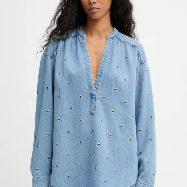 Μπλουζάκι τζιν Pinko