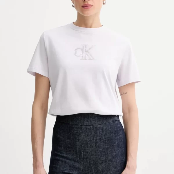 Βαμβακερό μπλουζάκι Calvin Klein Jeans