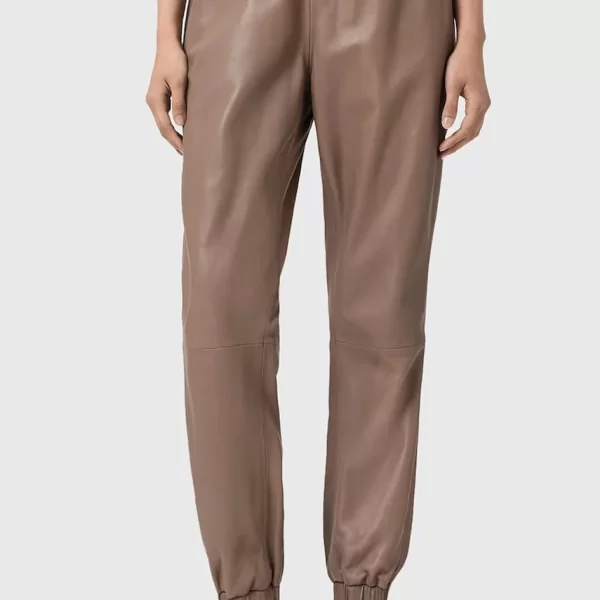 Δερμάτινο παντελόνι AllSaints JEN