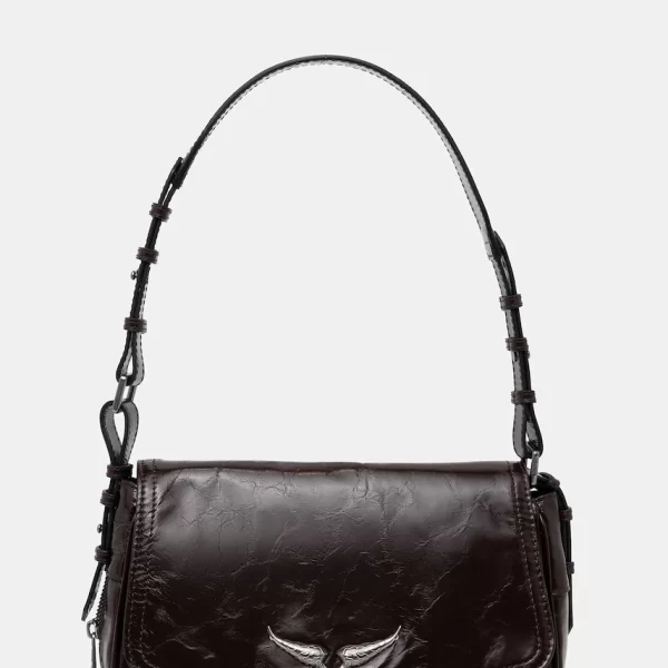 Δερμάτινη τσάντα ZADIG&VOLTAIRE LE ZOUZOU VINTAGE PATENT