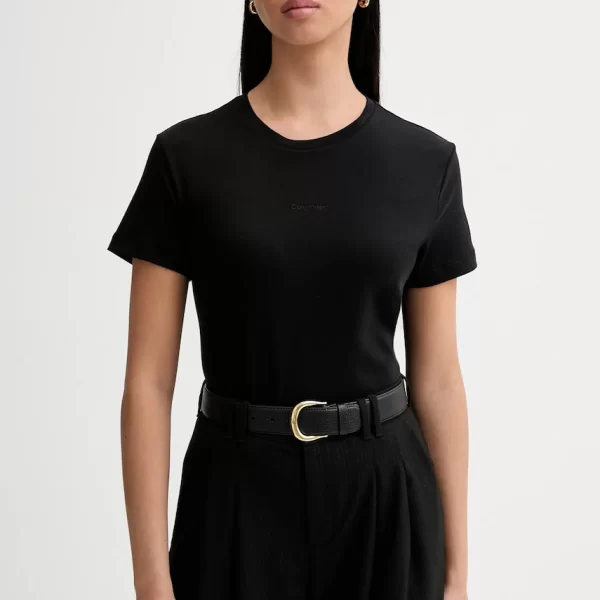 Βαμβακερό μπλουζάκι Calvin Klein